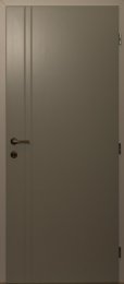 MM1-Beltéri festett MDF szigetelt ajtó